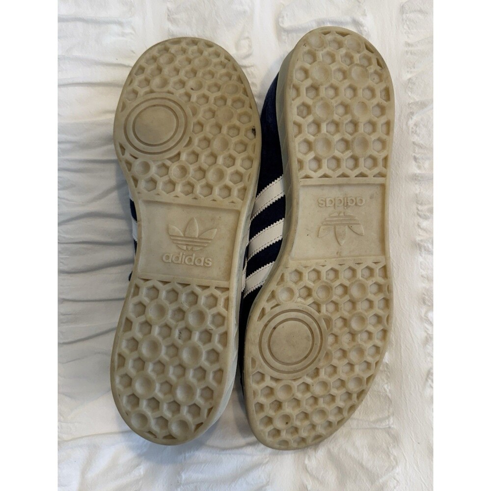 Adidas Men’s Navy Suede Hamburg Trainers, Size 11 ½, GUC - Picture 3 of 6